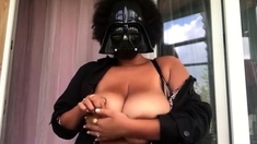 Darth boobies