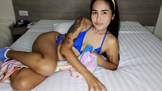 Amateur Thai Teen Enjoying Her Butt Plug