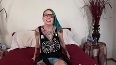 Brunette Solo Webcam Masturbation