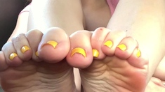 Blonde youngsters Foot Fetish