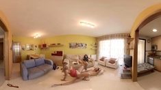 Threesome anal hardcore with milf babe Zora Banks