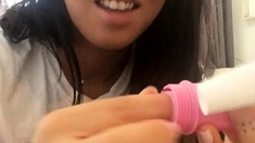 Amateur Asian Webcam Strip Masturbation