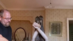 Black Amateur Explore Hot Foot Fetish