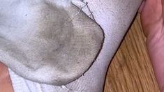 Amateur Foot Fetish Girlfriend Sucks and gives a Footjob