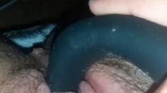 Girls Out West Amateur double toy masturbation