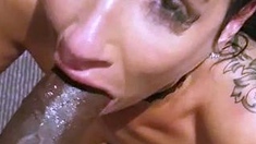 amateur interracial blowjob