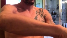 Cory Folsom Gay Solo Masturbation