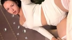 Amateur Facial For Teen Brunette