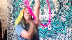 Skinny Blonde Teen Anal amp Vaginal Toys DP