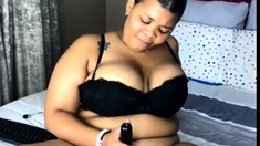 Monika Sweet masturbates her pussy and ass with toy