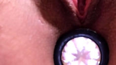 Mature amateur solo toying