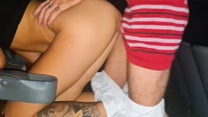 Cuckold Takes Wife To Porn Cinema For The First Time!