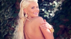 Petite Annette White Exposing Sexy Body