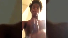 Big Black Cock Pulsating Hard
