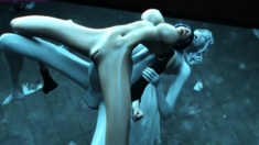 The Mysterious Silver Ladyboy Of The Abandoned House (anime)