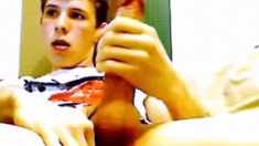 Big Dick Twink Masturbates on Webcam