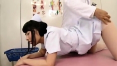 Asian Beautiful Japanese Nurse Uniform Sex