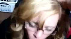 Milf Head #88 Four-eyes Mouth Is Like A Vacuum Cleaner!