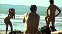 Str8 Big Dick On Beach