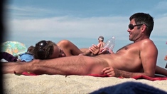 Public Outdoor Sex On The Beach By Private Couple