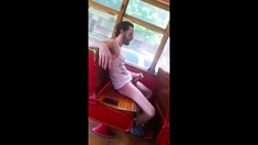 Str8 Guy Stroke In Bus